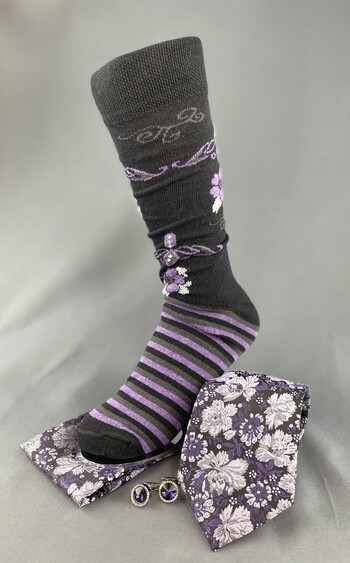 Sock Set and Cufflinks LEIST12 #LEIST12
